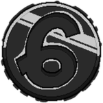 Official Rebirth 6 badge artwork